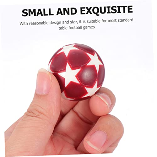 Inoomp 12Pcs Football Machine Football Kids Educational Toys Mini Foosball Table Footballs Replacement Soccer For Kids Mini Tabletop Billiard Game Soccer Game Balls Kids Football Toys #TOP7