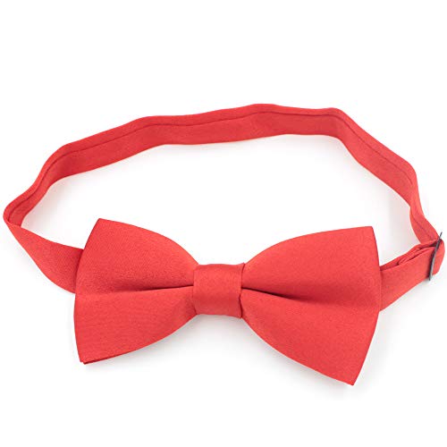 TieurTie ボウタイ おしゃれ シングル 蝶ネクタイ メンズ ブラック無地 結婚式 卒業式 コーラス