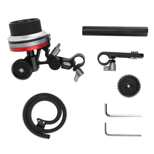 Follow focus DSLR Fabater de aluminio con volante para enfoque preciso de video 3