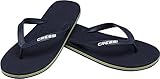 Cressi Beach Flip Flops, Ciabatte Infradito per Spiaggia e Piscina Unisex, Blu Navy/Blu, 43/44