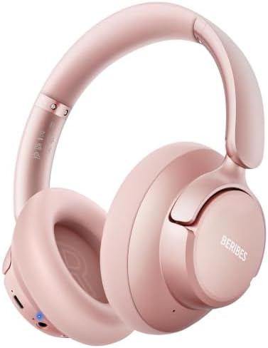 BERIBES Upgraded Hybrid Active Noise Cancelling Headphones with T...