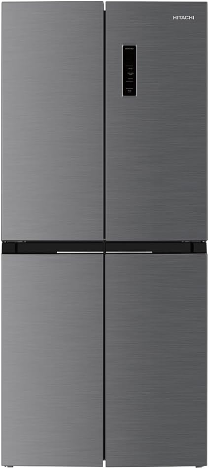 610L 4-Door French Door Refrigerator, Bottom Freezer, Inverter Compressor, Touch Screen Control, Energy Saving Mode, 10-Year Compressor Warranty, Inox โ HR4N7522DSXAE