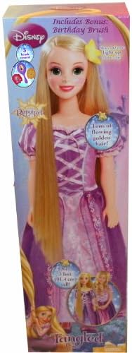 Tangled Rapunzel Fairytale Friend My Size Doll with Bonus Musical Brush
