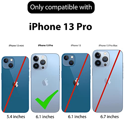 Coque fine iPhone 13 Pro antichoc avec protège-écran et support béquille - 3