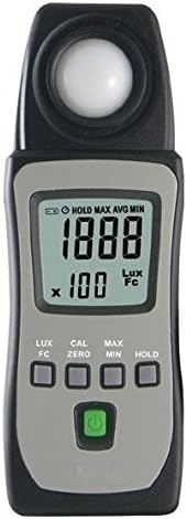 GOWE Pocket Size LUX/FC Light Meter Spectral response close to CIE luminous spectral efficiency