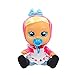 CRY BABIES Storyland Alice | Poupée interactive inspiré du conte célèbre, qui pleure de vraies larmes avec de vrais cheveux et une tenue pour l’habiller - Poupon pour enfants +2 Ans