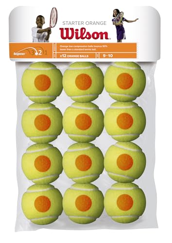 Wilson STARTER ORANGE TBALL 12 PACK