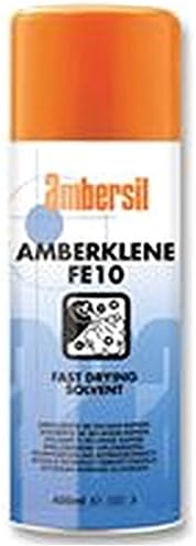 AMBERKLENE FE10-400ML Chemicals Cleaning - AMBERKLENE FE10-400ML, Cleaner Applications: Industrial, Mechanical, Cleaner Type: General Purpose, Dispensing Method: Aerosol, SVHC: No SVHC, Volume: 4