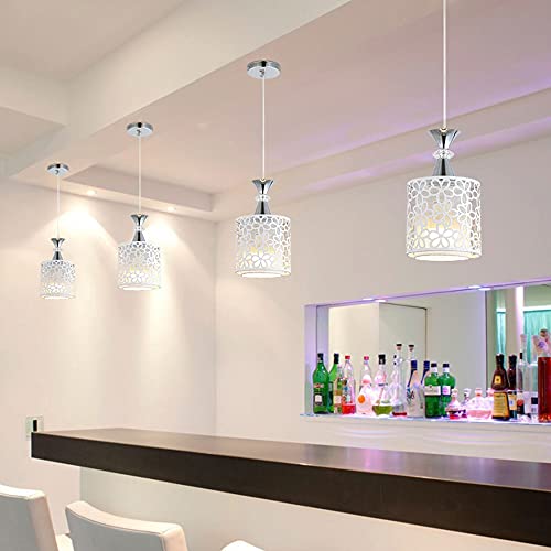 Lampe de lustre moderne à LED avec pendentif en cristal E27
