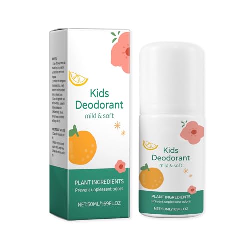 2 deodorante naturale, deodorante per il corpo, protezione della pelle, set regalo per bambini e ragazzi, per evitare la pelle secca, fresco e piacevole naturale (1)