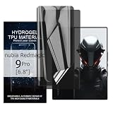Glcrrpu Lot de 2 films protecteurs d'�cran en hydrogel anti-espion pour ZTE nubia Redmagic 9 Pro [6,8 pouces] Film de protection en TPU souple auto-cicatrisant [pas en verre tremp�]