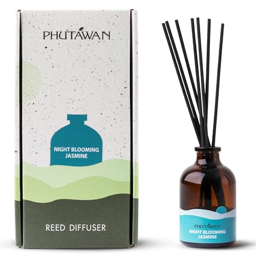 PHUTAWAN �i �v�^���� �j �f�B�t���[�U�[ 50ml �V�R�A���} ������� �I�[�K�j�b�N �F���� ���t���b�V�� ���[���t���O�����X (50ml, �i�C�g �u���[�~���O �W���X�~�� ���[�h)