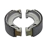 ohne Bremsbackenfedern Bremsbacken Bremsbeläge vorne/hinten 90x25 mm kompatibel mit Zündapp M 25 50 Bergsteiger Typ 434