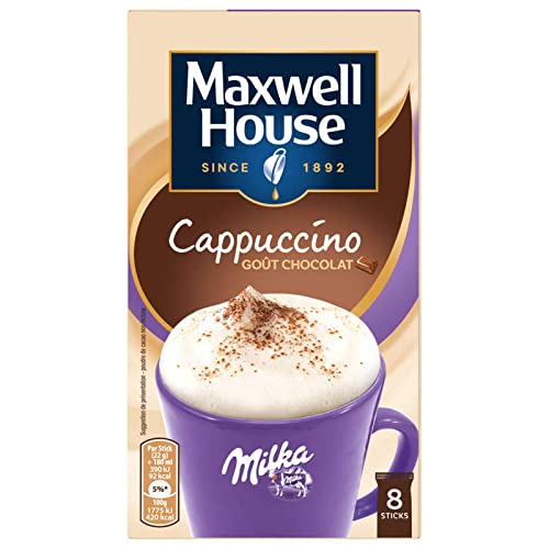 Cappuccino Chocolat - Café Soluble - Sticks 176g Cover