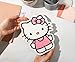 Silver Buffalo Sanrio Hello Kitty Pink Outfit Sculpted Ceramic Trinket Tray | Storage Dish Organizer For Jewelry, Accessories, Keys, and More