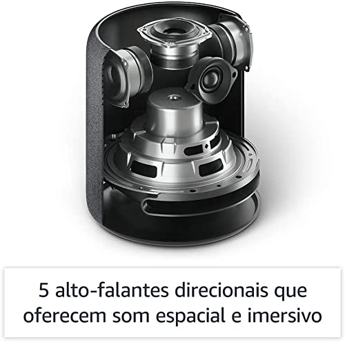 Echo Studio - Smart Speaker com áudio de alta fidelidade e Alexa + Lâmpada Philips Hue, Zigbee, 110V