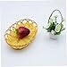 JECOMPRIS 5Pcs Simulation Rattan Storage Baskets Handmade Fruit Baskets for Kitchen Home Restaurant Organization and Versatile Catch All Bins