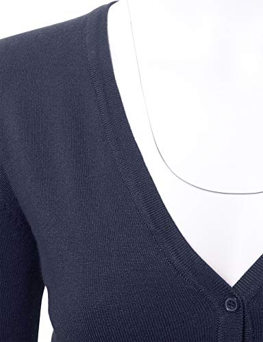 Image of Allsense Women's Long-Sleeve V-Neck Cardigan Sweater | Button Down, Lightweight Soft Knit
