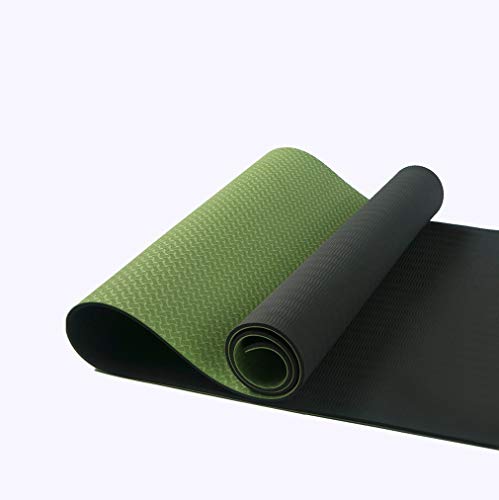 Yoga Mat Children's Dance Pad Thick Non-Slip Yoga Mat Thick 6mm Size:ï¼ˆ183 * 61 * 0.6cmï¼‰ (Color : E, Size : 183 * 61 * 0.6cm)
