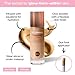 MCoBeauty Flawless Glow Luminous Skin Filter - 4 Medium - 4-in-1 Luminous Primer, Foundation Booster & Liquid Highlighter with Squalane - Radiant Glow Complexion Perfector Face Makeup
