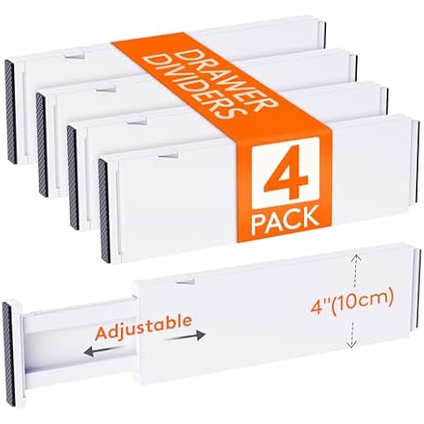 Lifewit Adjustable Drawer Organisers Set Cover