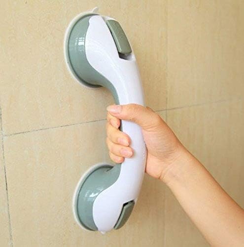 UChic 1PCS ABS Bathroom Super Tub Grip Suction Handle Shower Safety Cup Bar Handrail Safety Helping Handle Grab Bars for Bathroom