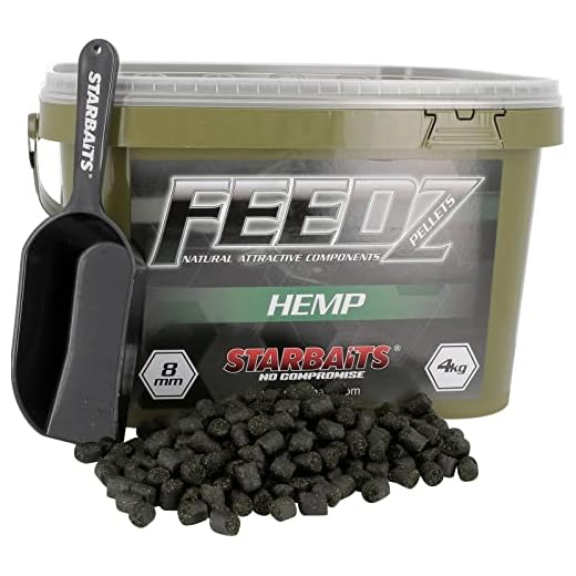 Starbaits Pellets Feedz Hemp Pellets - D.8mm - 4Kg - 24865