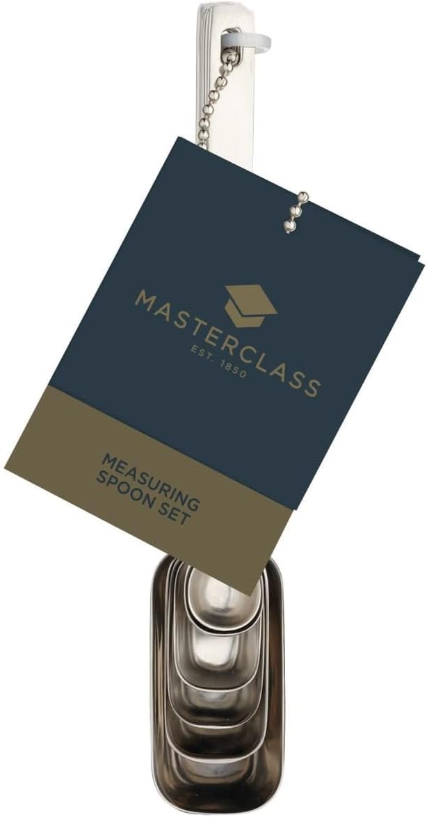 MASTER CLASS - 6-in-1 Milliliter Rectangular Measuring Spoon, Stainless Steel