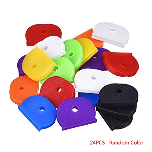 NAYUKY 10PCS Colorful Plastic Clips Bright Shell Universal Key Head Color Food Tea Bags Sealing Clamps Kitchen Supply Color Random