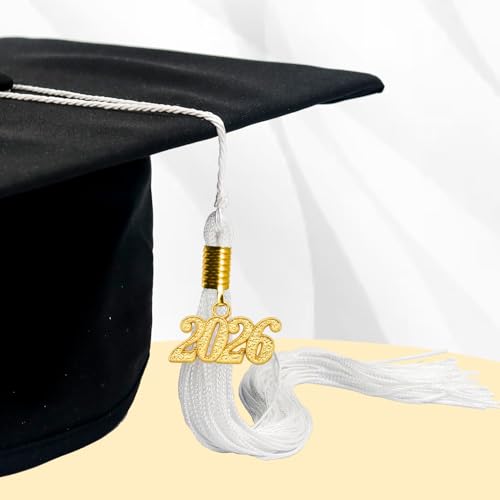 Image of GraduationMall Single&Multiple Color Graduation Tassel with 2026 Year Charm 9 inch