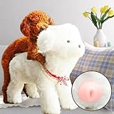 Jouet De Simulation en Silicone pour Chien D'accouplement, Animal De Compagnie Mâle, Évent D'œstrus, Jouets pour Petits Chiens, Bouledogue, Accessoires pour Chiens en Peluche,18cm