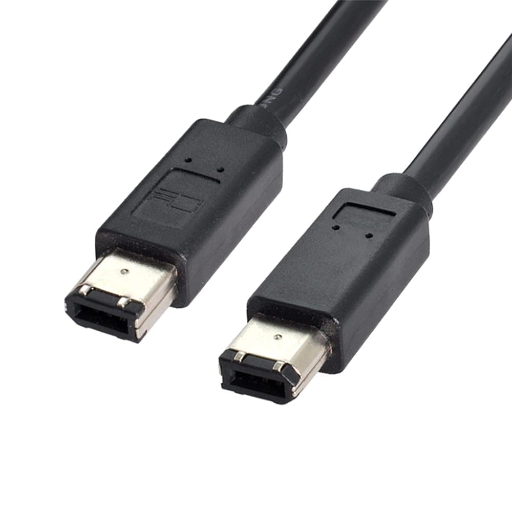 Cavo Ilink da 6 poli a 6 pin, FireWire 400 a FireWire 400, IEEE 1394, 1,8 m, nero