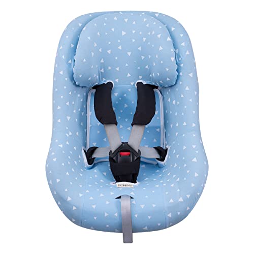 JYOKO Kids Bezug für Autositz kompatibel mit Maxi Cosi (Blue Sparkles,...
