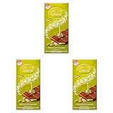 Lindt Schokolade | LINDOR Tafel Pistazie, Promotion | 100g | feinste Vollmilch-Schokolade mit zartschmelzenden Pistazien-Creme-Füllung | Schokoladen-Tafel (Packung mit 3)