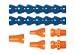 Loc-Line Coolant Hose Assembly Kit, Acetal Copolymer, 7 Piece, 1/2" Coolant Hose ID