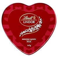 Lindt Lindor Heart Tin Milk Chocolate 147g