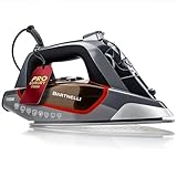 Bartnelli Pro Luxury Steam Iron for Clothes - 1700W Heavy-Duty Commercial Iron with Multi-Layer Ceramic Soleplate, Active Anti-Drip Technology, Smart 3-Way Auto Shut-Off & Precision Tip