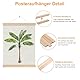 4 Stück Posterleiste 30 cm, Natürliches Holz N52 Magnetisch Posterschiene, A3 Poster Aufhängen, Bilderrahmen Leiste, Bilderleiste Posterhänger für Poster, Bilderrahmen Kunstwerk, Fotos, Drucke