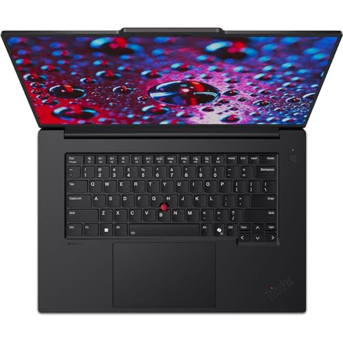 Image of Lenovo ThinkPad P1 Gen 7 AI Laptop, Intel Ultra 9 185H vPro, NVIDIA RTX 3000 Ada, 64GB RAM, 4TB SSD, 16 inch 4K OLED (3840 x 2400) IPS, Anti-Glare,Touchscreen, 5MP RGB+IR Camera, Wi-Fi 7, Win 11 Pro