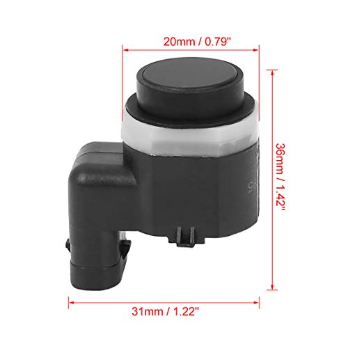 X AUTOHAUX 4pcs 66202180495 Car Bumper PDC Reverse Backup Parking Assist Sensor for BMW x Series Hybrid X3 X5 X6