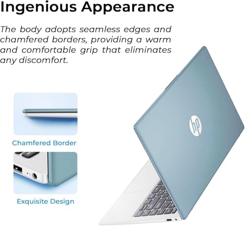 Image of HP 14 inch Laptop with Copilot AI • AMD High Performance Processor • 4GB RAM • 128GB SSD • Windows 11 • Microsoft 365 + 1TB Cloud Storage • Thin & Portable for Work & Daily Use • 2026 Edition