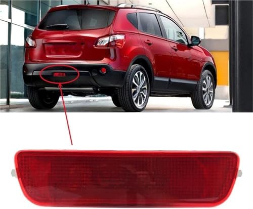 Luces traseras de coche y luz antiniebla trasera con reflector parachoques Qashqai 07-13 5