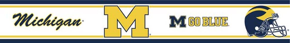 Michigan 5.5 Inch (Height) Wallpaper Border