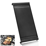 UPGRADED WB31X24738 Griddle Replacement for GE Appliance Gas Range Center Griddle,9 ×19.5 inch Griddle Compatible with GE Stove Parts, Cast Iron with Food Grade Nonstick Griddle Cooktop Plate Flat