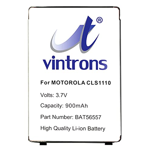 VINTRONS BAT56557, HCLE4159B, HCNN4006, SNN5571B Battery for MOTOROLA CLS1000, CLS1100, CLS1110, CLS1114, CLS1410, CLS1415, CLS1450, VL120, VL50,
