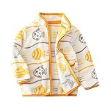 BeiVSlley Toddler Baby Boy Girls Polar Fleece Jacket Coats Kids Warm Full-zip Outerwear for Spring A