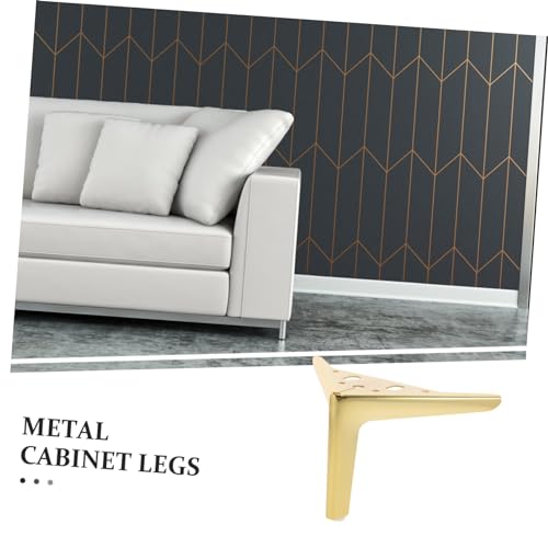 Patas de muebles triangulares con altura elegante de soporte firme para gabinetes 4