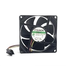 ME80251V1-000U-G99 12V 1.7W 8025 3-Wire Speed Measuring Chassis Fan
