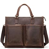 Multifuncional: se puede usar como bolso de oficina, bolso de computadora portátil de negocios, bolso de escuela universitaria, bolso de viaje, bolso casual de fin de semana.