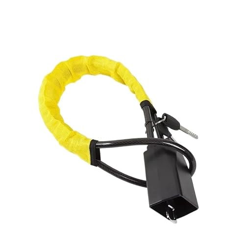 Cvndts Yellow Steering Wheel Lock Car Steering Wheel Lock With Seat Belt Buckles Sturdy Theft Prevention Anti Device For Truck Suv Seat Belt Lock(Yellow)